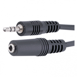 AC56B-3M/BK-R, Extension cable audio stereo 3.5 mm 3 m, ELFA производитель