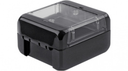 B 080805 PC V0-G 7024, Plastic enclosure graphite grey 89 x 80 x 47 mm PC IP 66/67 Bocube, Bopla