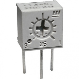 25RXR10KLF, Trimmer Potentiometer 10 kOhm 500 mW, BI Technologies