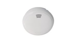GRWM30500, Smoke Detector with Built-In Battery, 33 x 99mm, 85dB, 40m², White, ABUS