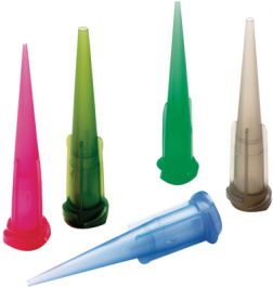 914125-DHUV, Conical dispensing needle 14 olive, Metcal