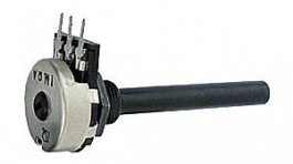K002AM, Rotary Potentiometer, 2.2 kOhm, PCB Pins, Velleman