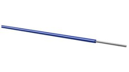 Yv 0.4/0.80mm Blue PVC [100 м], Solid Wire, PVC, 0.5mm2, Tinned Copper, Blue, 100m, Kabeltronik