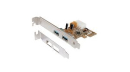 EX-11082-2, Interface Card, PCI-E x1, 2x USB-A, USB 3.0, Exsys