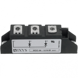 MDD44-16N1B, Diode module TO-240AA 1600 V&nbsp;&nbsp;2x&nbsp;&nbsp;64 A&nbsp;&nbsp;@ Tc=92 °C, IXYS