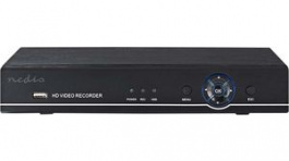 AHDR208CBK, 8-Channel CCTV Security Recorder BNC/DC/HDMI/LAN/VGA/USB/RS485/RCA, Nedis (HQ)