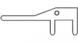 1080a.68, Solder pin Tin-plated brass 1.3 mm 100 ST, Vogt AG