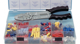 RND 465-00047, Cable Lug Assortment Box, 450 pieces, RND Connect