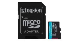 SDCG3/256GB, Memory Card microSDXC 256GB 10/A2/U3/UHS-I/V30, Kingston