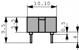 DIL 14 PEK, IC test socket, DIL 14, Fischer Elektronik
