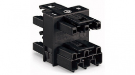 770-907, Distribution connector Black, Wago