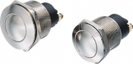 AV191003C900E, Pushbutton Switch, Vandal Proof 19.2 mm 48 VDC 2 A 1 Make Co, APEM