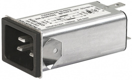 C20F.0011, Power inlet with filter 16 A 250 VAC, Schurter