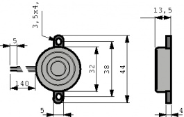 KPEG-260, Piezo signal generator, Kingstate (Keyseg)