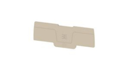 2751100000 [20 шт], End Plate, Beige, 82.1 x 2.1mm, PU=Pack of 20 pieces, Weidmuller