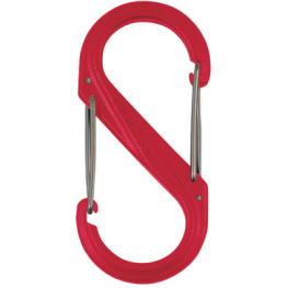 SBP4-03-10, Carabiner, plastic red, Nite Ize
