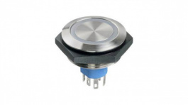 AV56022000074BK, Push-button Switch, vandal proof Stainless Steel 30 mm 30 VDC 1 A, APEM