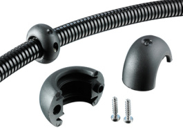 BSS-17, Abrasion protection sleeve black, PMA AG (Cable protection)