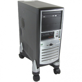 8039001, CPU/Shredder Stand silver grey, Fellowes
