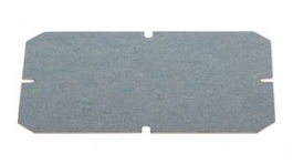 MP1912, Монтажная панель; сталь оцинкованная; W:140мм; L:100мм, Fibox