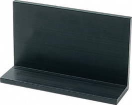 L-PROFIL 80MM, Heat sink 80 mm black anodised, Austerlitz