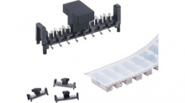 MICS/SMD 08, Pin header 1.27 mm Poles 8 Male MICS/SMD, Lumberg Connect