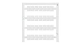 1906000000, Terminal Marker, White, 8mm Pitch, Weidmuller