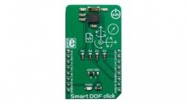 MIKROE-3457, SmartDOF Click Motion and Orientation Sensor Module 3.3V, MikroElektronika