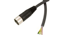ER1900127 BK359, Соединительный кабель; M23; PIN: 19; прямой; 10м; вилка; 125ВAC, Alpha Wire