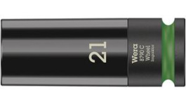 05004592001, Hex Socket, 21mm, 1/2", Wera Tools