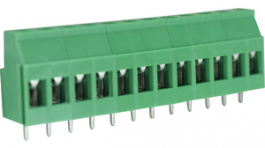 RND 205-00297, Wire-to-board terminal block 0.05-3.3 mm2 (30-12 awg) 5.08 mm, 12 poles, RND Connect