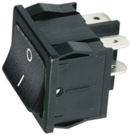 1802.1108, Rocker switch 2P 10 A 250 VAC, Marquardt