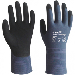 52627-10, Mounting Gloves WG500 Размер=10 синий Пара, Bjornklader