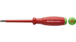 PB 58192.2-100, SwissGrip VDE Screwdriver PZ2 Insulated, PB Swiss Tools