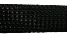 RND 465-00756, Braided Cable Sleeves Black 24 mm, RND Cable