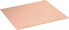 EN CW004A HALBHART H065/R2, Sheet copper 300 x 300 x 0.5 mm, KME