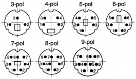 62000-7-S+SR, Video connector 7, Sonion