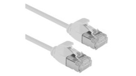 21.15.3300, Patch Cable, RJ45 Plug - RJ45 Plug, CAT6a, F/UTP, 150mm, Grey, SECOMP (Roline)