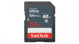 SDSDUNR-032G-GN3IN, Memory Card 32GB, SDHC, 100MB/s, Sandisk
