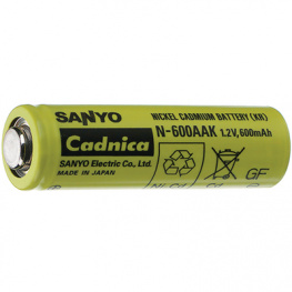 N-1200SCK, NiCd Battery 1.2 V 1200 mAh Consumer version, Sanyo