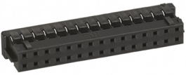 DF11-30DS-2C, Вилка; провод-плата; "мама"; DF11; 2мм; PIN: 30; без контактов, Hirose