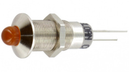 3550S0A5F10, Flash. LED in chrome fitting orange 5 mm, Sloan