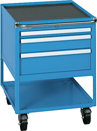 70.632.010, Drawer cabinet blue RAL 5012, Lista