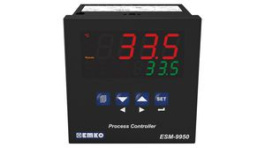 ESM-9950.2.20.2.1/00.00/0.0.0.0, Process Controller, RTD/Thermocouple/Current/Voltage, 24V, Output Type Relay, 92x92mm, EMKO Elektronik A.S.