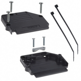 8630-93C-37ALF, D-Sub plastic hood 37P, FCI (Amphenol FCI, AFCI))