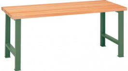40.961.010, Workbench 1500 x 750 mm blue RAL 5012, Lista