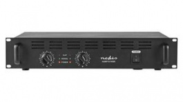 AAMP16140BK, Rack Mount PA Amplifier 2kW XLR/SPK Black, Nedis (HQ)