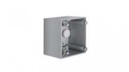 911512507, Wall Box Glossy INTEGRO Wall Mount 59.5 x 59.5mm Grey, Berker