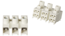 900 Q/ 3, Screw/screwless terminal block 0.5...4 mm2 3P white, Adels Contact