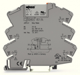 857-314, Socket with Miniature Switching Relay, Wago